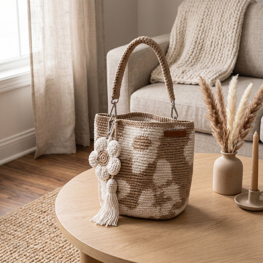 Crochet Flower Bag